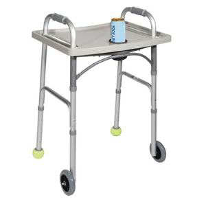 Universal Walker Tray with Cup Holder, Size: 23"W x 17"D x 1.5"H, EA/1