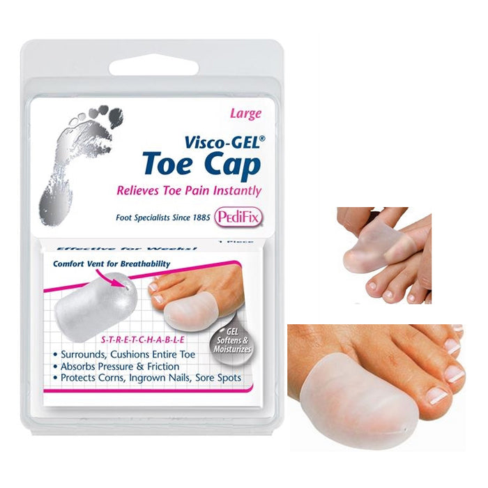 Visco-Gel All-Gel Toe Cap Large