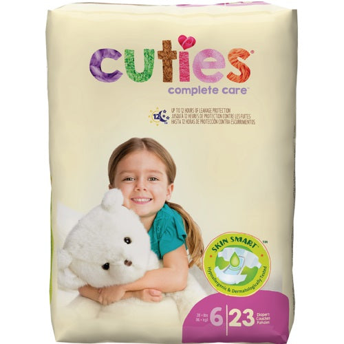 Cuties Complete Care Baby Diapers, Size 6, 35+ lbs. - Replaces: FQCCC06