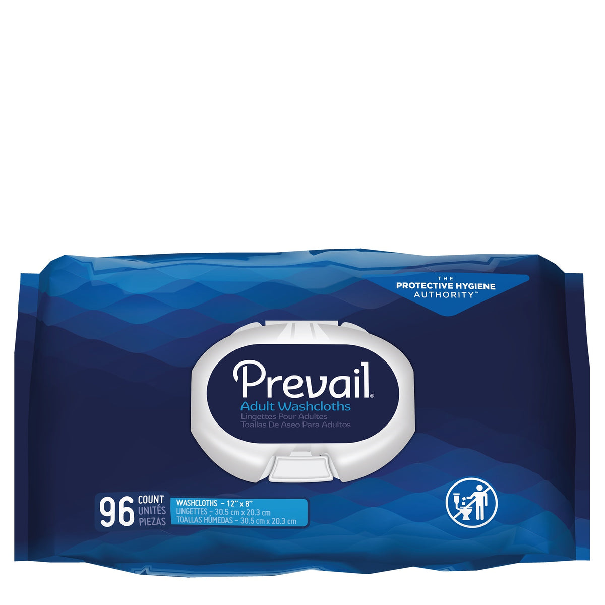 Prevail Soft Pack Washcloth, PK/96