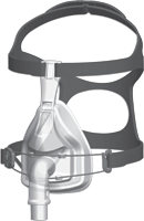 Flexifit Full Face Mask with Headgear Medium