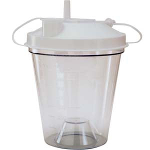 Disposable Suction Canister 800 cc, Universal Ports and Size, EA/1