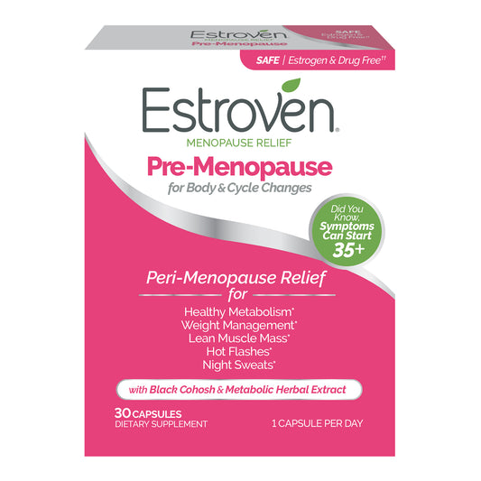 Estroven Peri-Menopause & Weight Management, 30ct