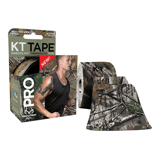KT Tape Realtree Xtra Camo Synthetic Kinesiology Tape, 20 count