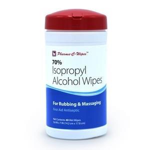 Pharma-C-Wipes 70% Isopropyl Alcohol First Aid Wipe