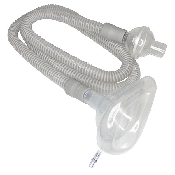 Sunset Healthcare Solutions Cough Assist Kit with Mask and 6 ft Tube, Adult, Medium, EA/1