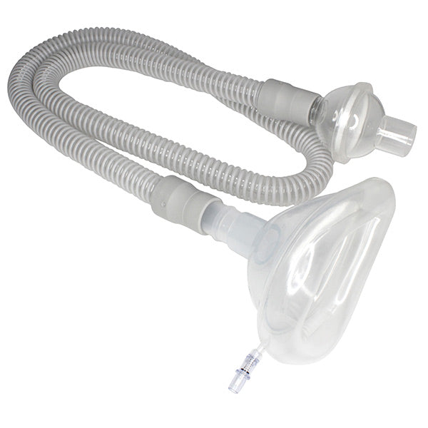 Sunset Healthcare Solutions Cough Assist Kit with Mask and 4 ft Tube, Adult, Medium