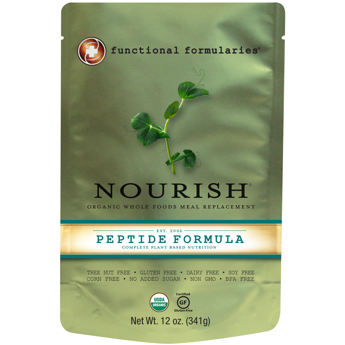 Nourish Peptide Formula, 12 oz.