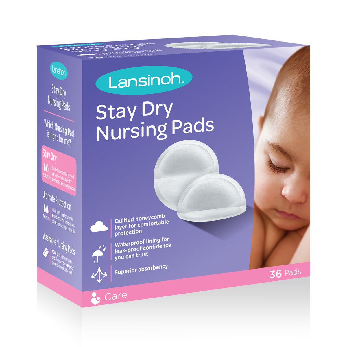 Lansinoh Disposable Nursing Pad, Soft (36 Count)