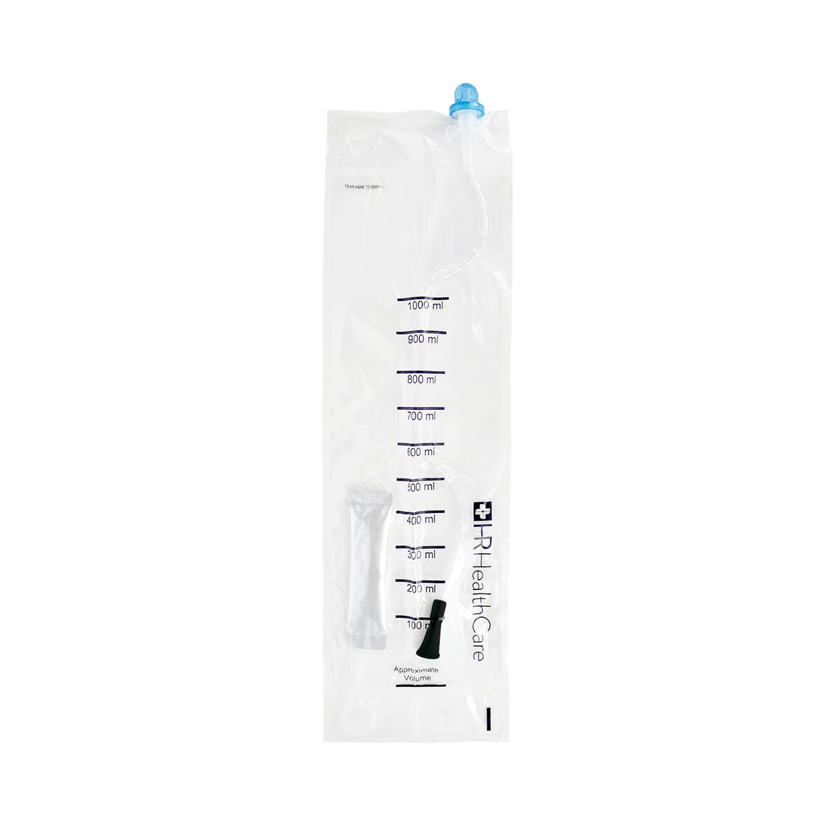 EZ-Protect Hydrophilic Closed System Intermittent Catheter, Pocket-Size Kit, 10 FR, 16" Length, 1000 mL Collection Bag