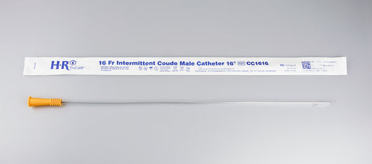 TruCath Intermittent Coude Catheter, 16FR, 16"