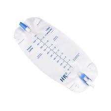 TruCath Leg Bag, 500 mL, Flip-Drainage Valve, Premium Flocked Backing, Pre-attached Elastic Leg Straps, Sterile Fluid Pathway
