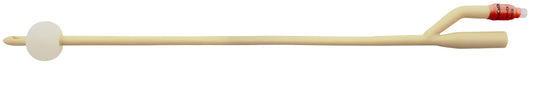 TruCath Silicone-Elastomer Coated Latex Foley Catheter, 2-Way, 20 Fr, 30 mL Balloon