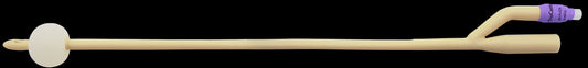 TruCath Silicone-Elastomer Coated Latex Foley Catheter, 2-Way, 22 Fr, 5 mL Balloon