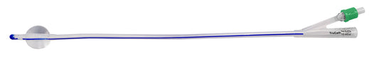 TruCath 100% Silicone Foley Catheter, 2-Way, 20 Fr, 10 mL Balloon