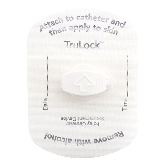 TruLock Foley Catheter Securement Device for Two-Way Foley Catheter