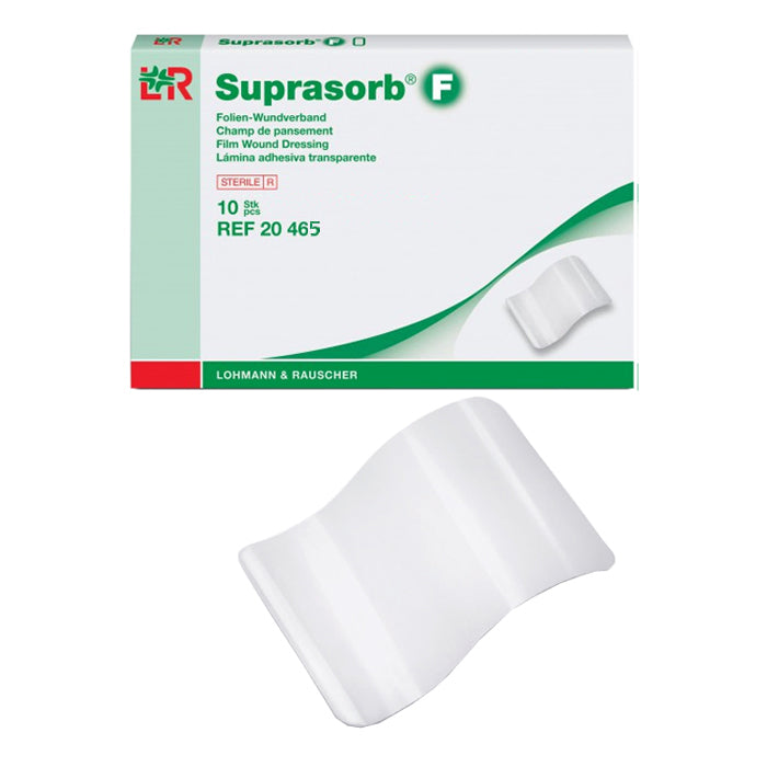Suprasorb F Transparent Film Dressing, 6" x 8", BX/10