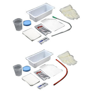 PVC Urethral Catheter Tray 14 Fr