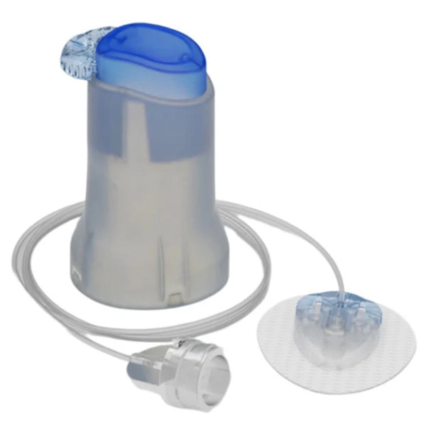 Extended Infusion Set Clear, 9mm Cannula, 23" Tubing, 5 Pack