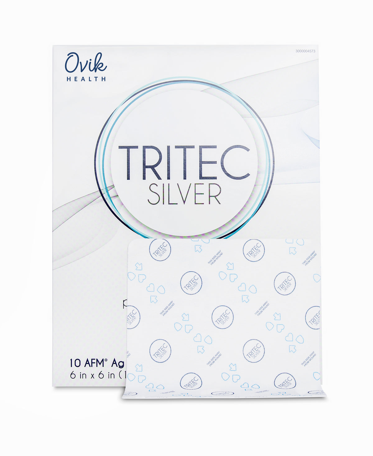 OVIK Health TRITEC Silver Contact Layer Dressing, 6" x 6"