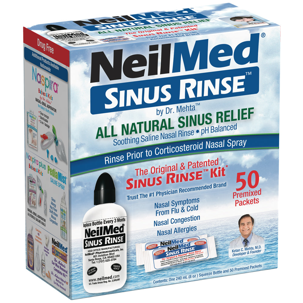Sinus Rinse Starter Kit (50 Packets), EA/50