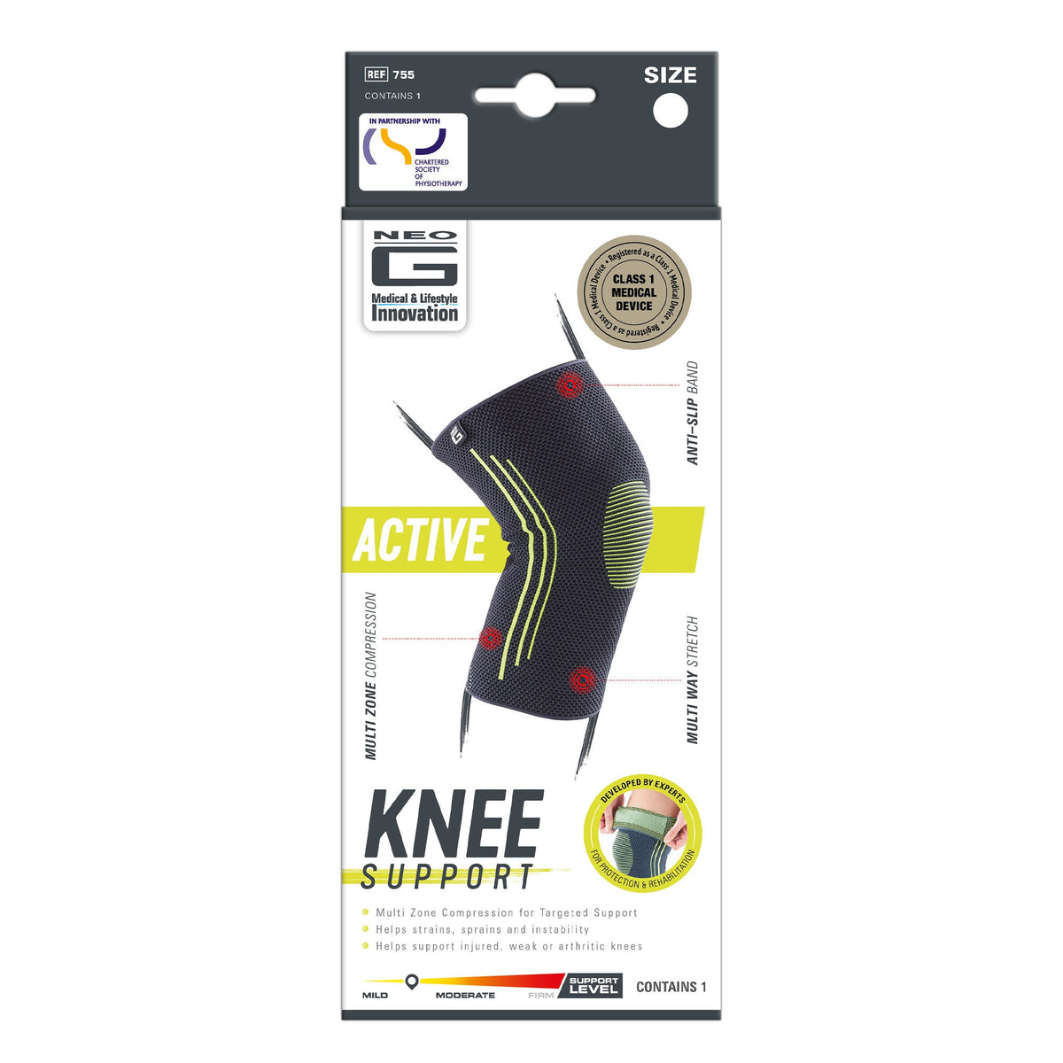 Neo G Active Knee Support, Large