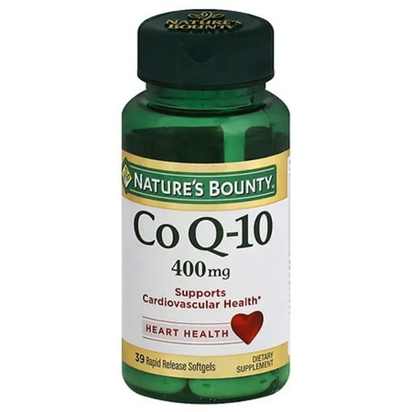 Nature's Bounty COQ10, 400MG, Rapid Release Softgels, 39 ct