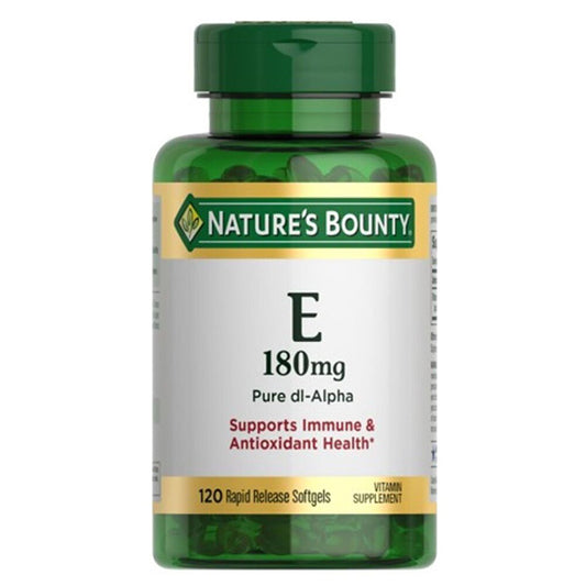 Nature's Bounty Vitamin E 1000U Rapid Release Softgels, 60 ct