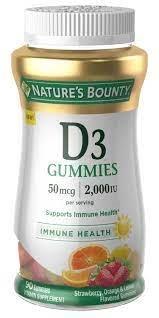 Nature's Bounty Vitamin D3 Gummies, 90 ct