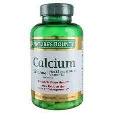 Nature's Bounty Absorbable Calcium with Vitamin D Softgels, 1200mg, 120 ct