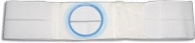 3" White, Cool Comfort, Flat Panel Belt, Medium, 2-3/8" Opening