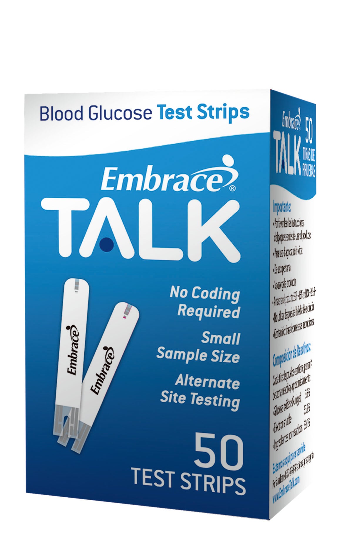 Embrace TALK Test Strip (50 Count), BX/50