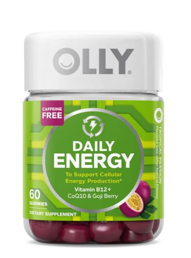 OLLY Daily Energy-Caffeine Free - Tropical Passion 60ct