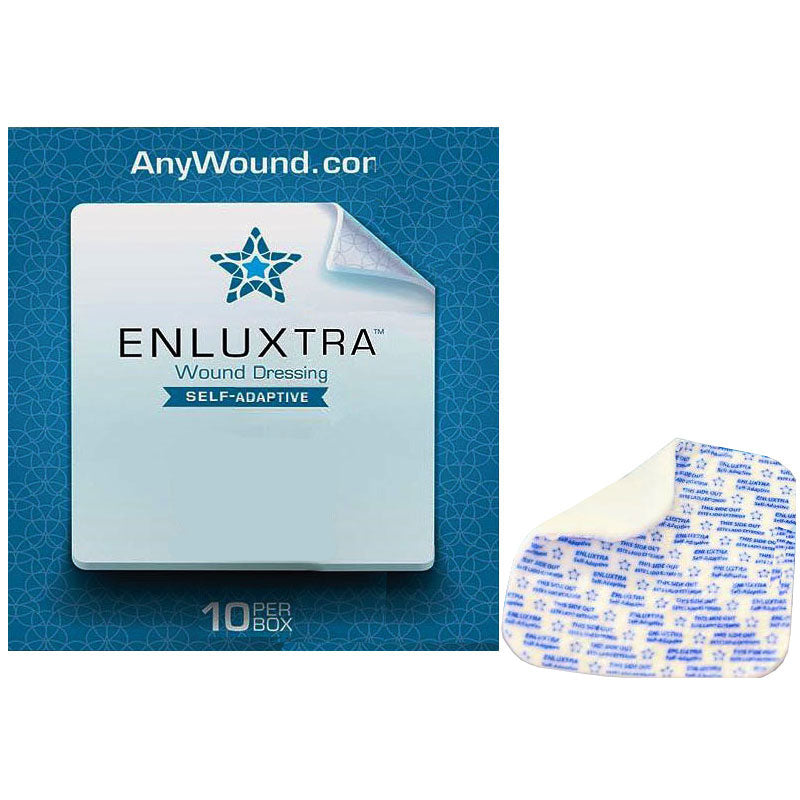 Enluxtra Self-Adaptive Wound Dressing, 6" x 6", EA/1