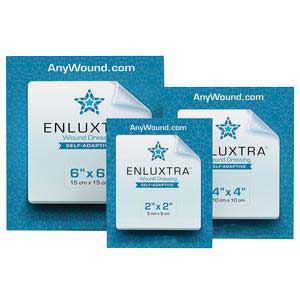 Enluxtra Self-Adaptive Wound Dressing, 6" x 6"