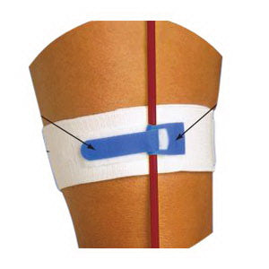 Foley Catheter Leg Band, Regular, White