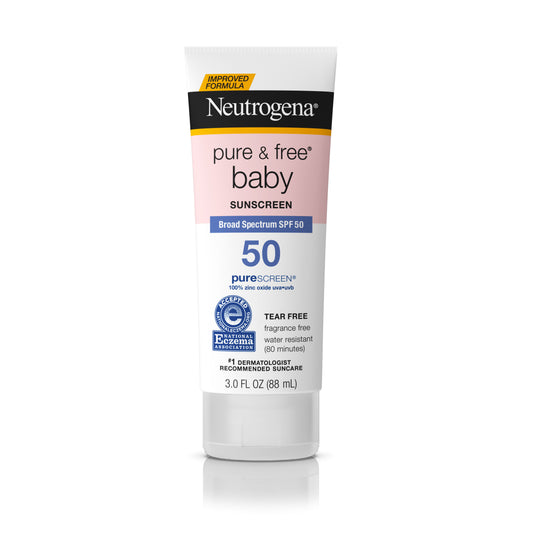 Neutrogena Pure & Free Baby Sunscreen SPF 50 3 fl oz
