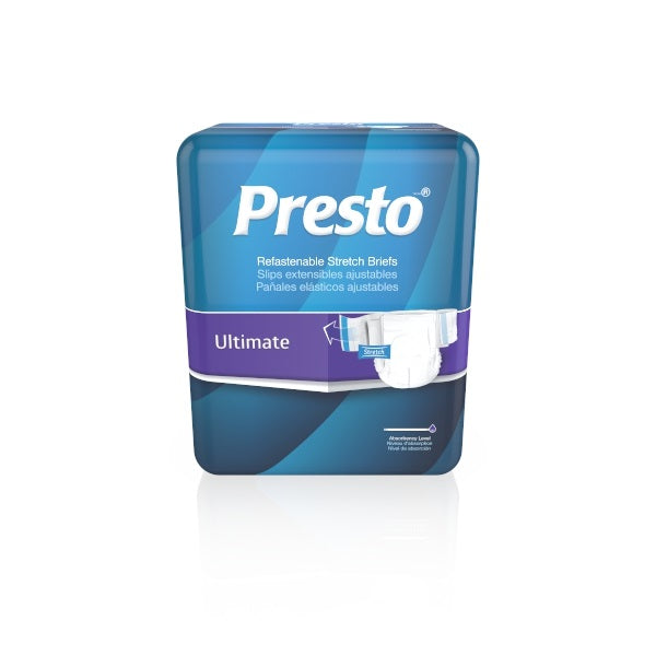 Presto Premium Ultimate Brief, Adult, X-Large, 48" - 66"