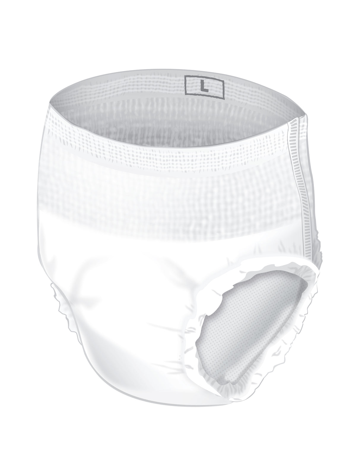 Presto Basic Plus Protective Underwear, Adult, Large, 44" - 58"