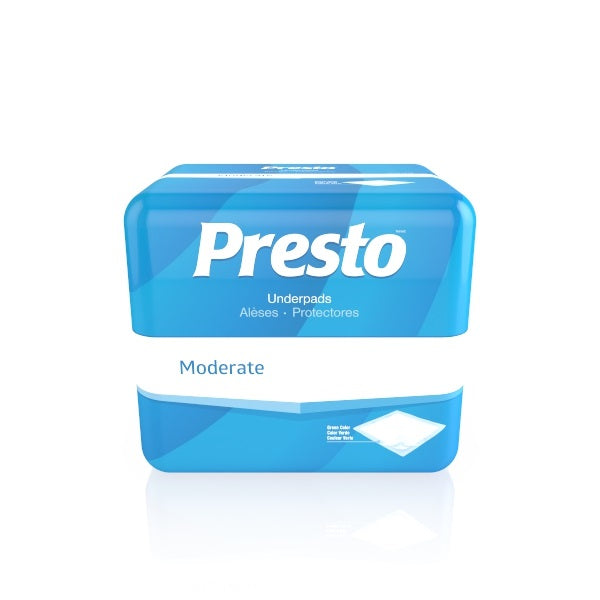 Presto Moderate Absorbency Incontinence Underpad, 23'' x 36''