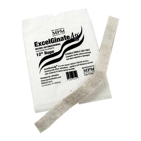 Excelginate AG Dressing, 12" Rope
