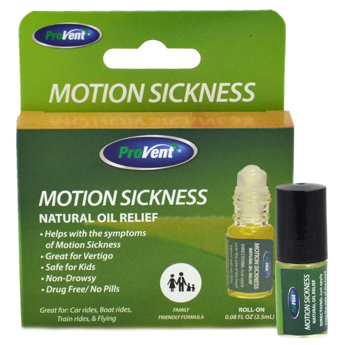 ProVent Motion Sickness Oil Roll-On, 0.08 fl. oz.