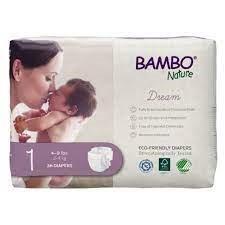 Bambo Nature Diapers, Size 1