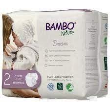 Bambo Nature Diapers, Size 2, PK/32