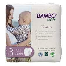 Bambo Nature Diapers, Size 3