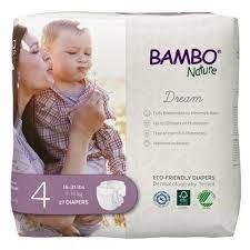 Bambo Nature Diapers, Size 4