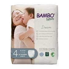 Bambo Nature Training Pants, Size 4