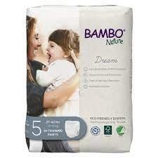 Bambo Nature Training Pants, Size 5