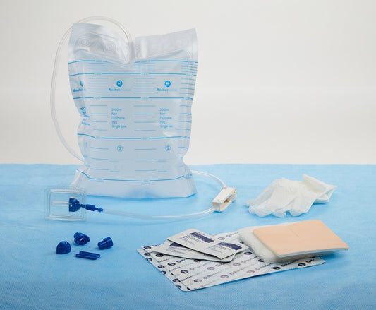 Rocket IPC Drainage Bag & Dressing Pack, 2000mL
