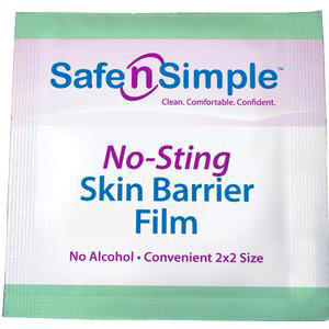 Alcohol Free No Sting Skin Barrier Wipes